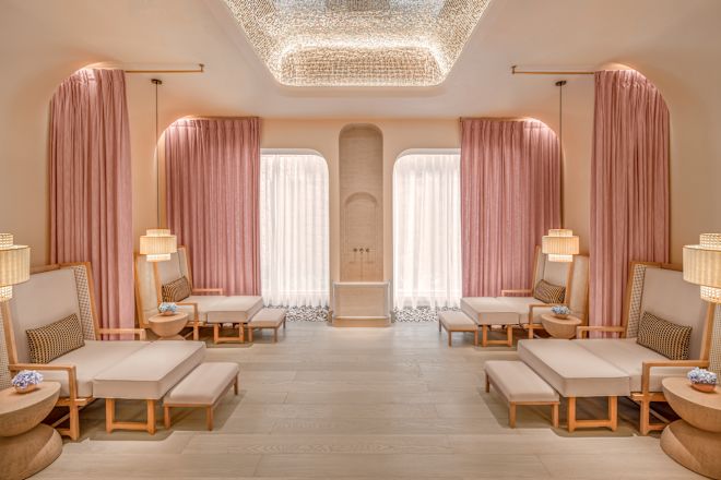 スパのフットセラピールーム