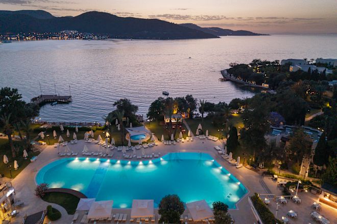 Resort exterior pool