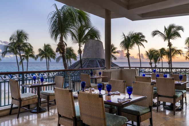 The Lighthouse Terrace with Beach View