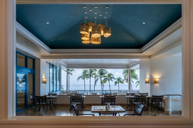 Dining Area of The Lighthouse Terrace Rstaurant