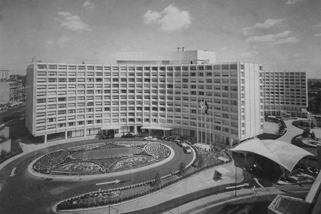 Washington Hilton Otelinin Vintage Dış Görünümü