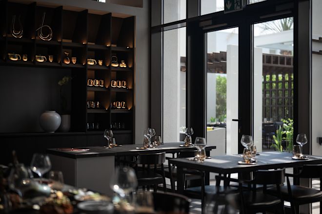 レストラン「ヌリ」のダイニングルーム