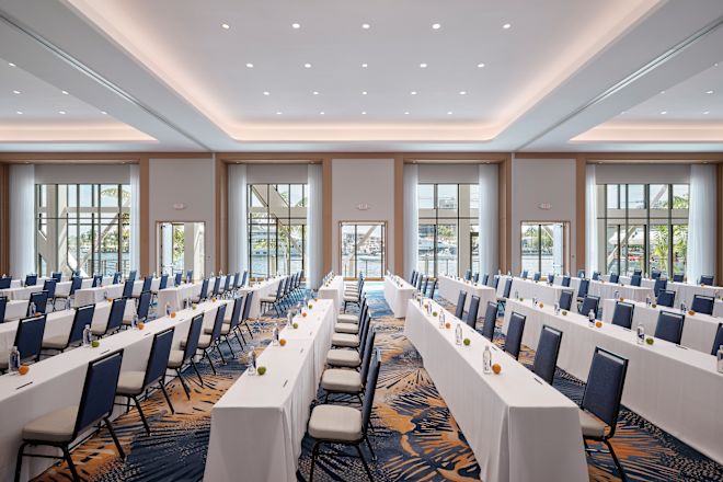 Meeting room in presentation style