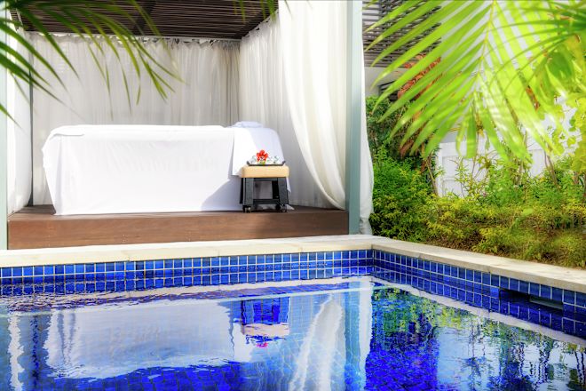 Spa Poolside