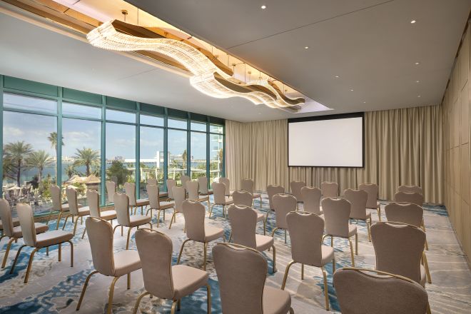 Almas Meeting Room Setup Theater Style