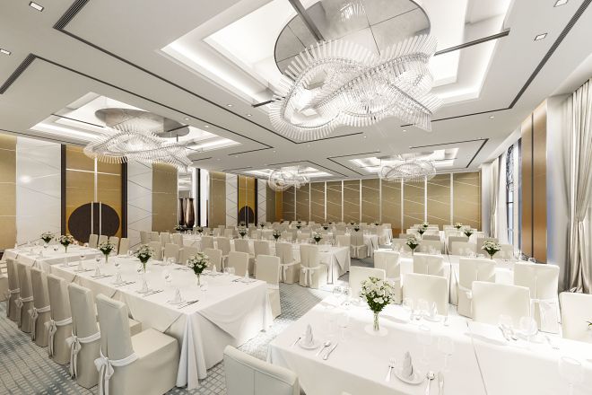 Rendu de la salle de réception