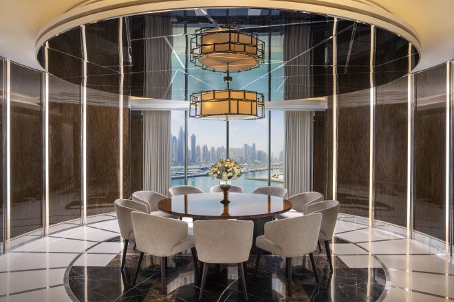 Coin repas de la suite royale