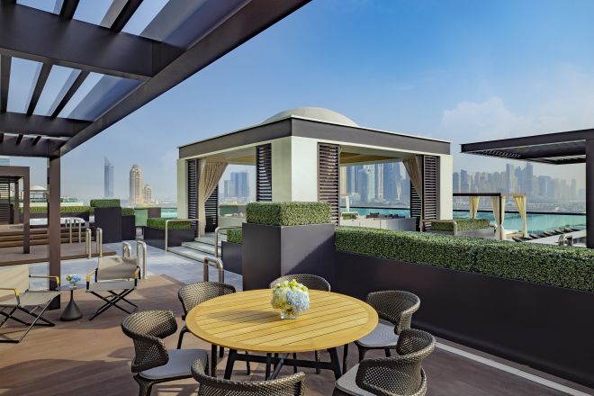 Terrasse avec coin repas