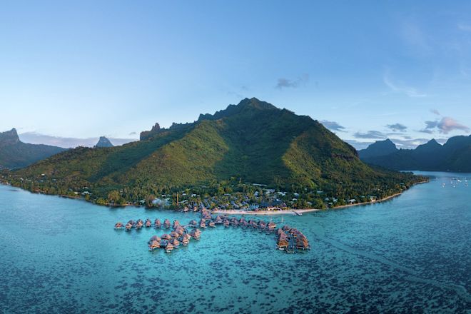 リゾート外観の全景