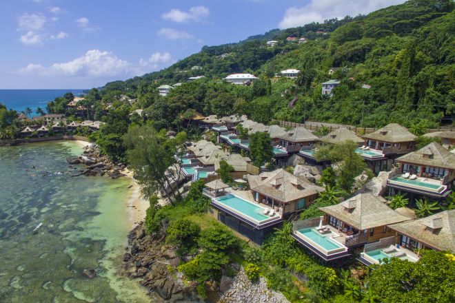 Pemandangan Vila Kolam Renang