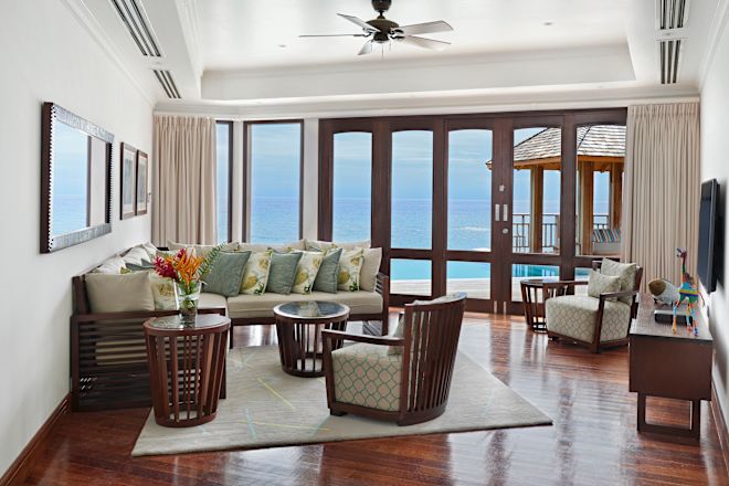 Ruang Keluarga Vila Presidential