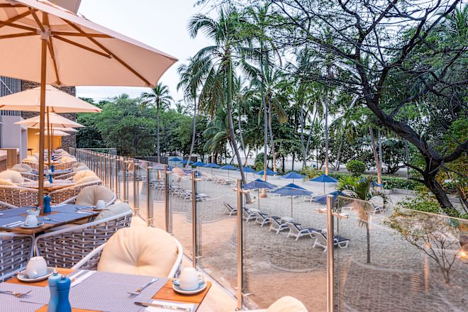 Outdoor Dining Area at Nuggu Restaurant