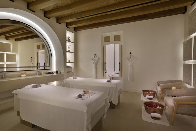 Massagetische im Spa