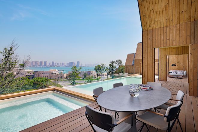 Suite with Private Pool Area