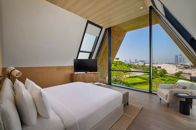 Suite Bedroom with a View