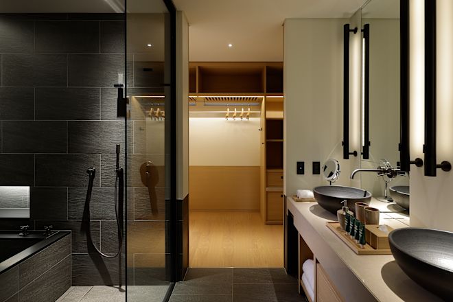 bathroom with shower