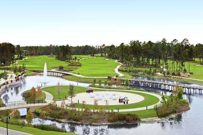 Wedding Set Up on the Island