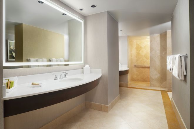 Accessible Suite With Roll In Shower