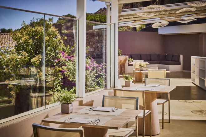 Il Ginepro Restaurant with Garden View