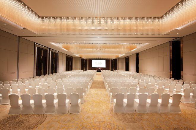 Ballroom Theater Setup