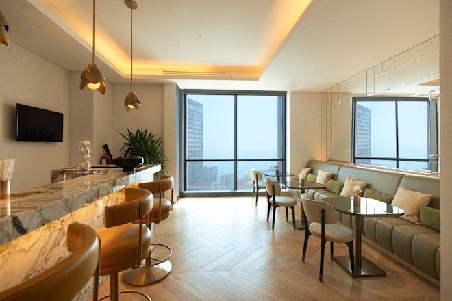 スパのジュースバー