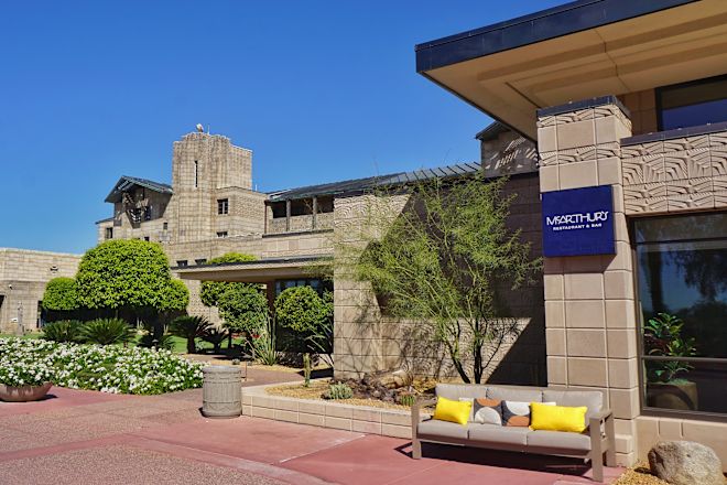 McArthur's Restaurant Exterior Entrance