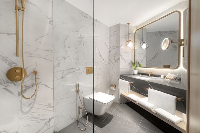 Guest Bathroom with Shower