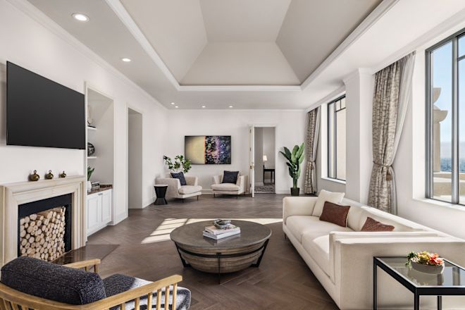 Suite Lounge Area with Couches