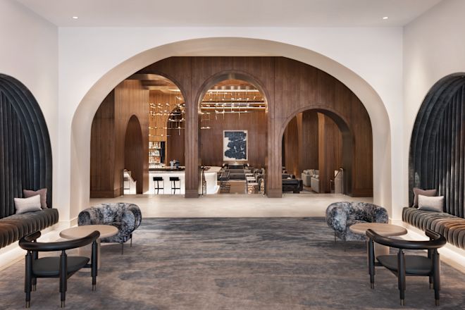 lobby lounge area