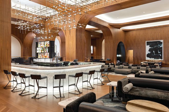 AJI Bar and Robata with seating area
