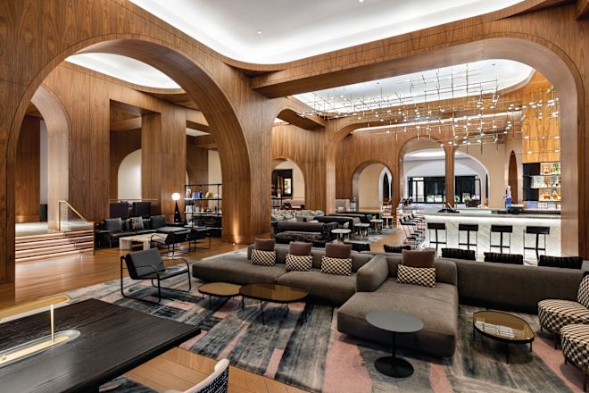 AJI Bar and Robata with lounge seating