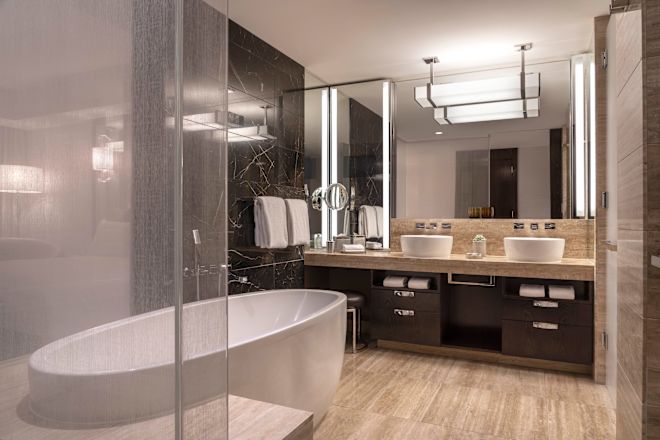 Guest Bathroom With Tub