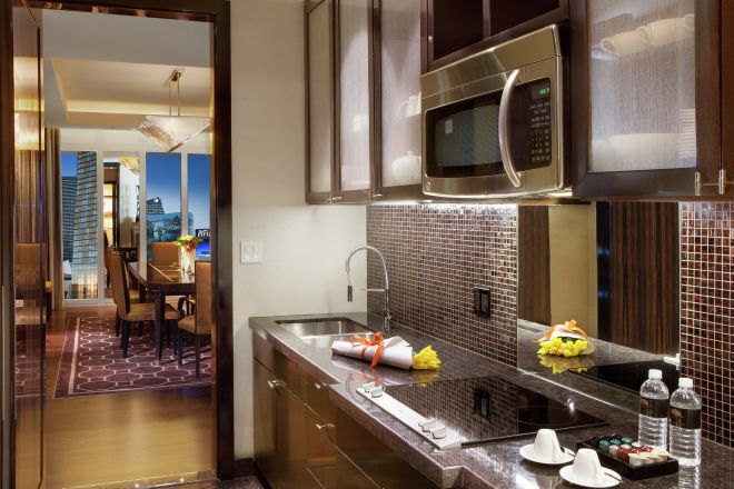 Two Bedroom Presidential Suite Kitchen