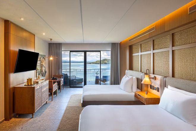 Ocean View 2 Queen Beds Guestroom
