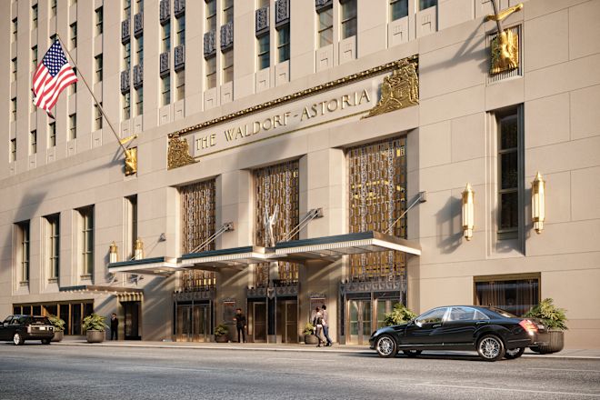 hotel exterior from street