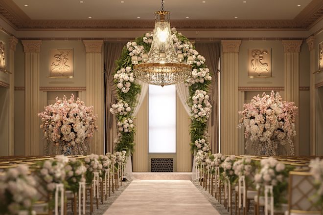Astor Meeting Room Setup for a Wedding