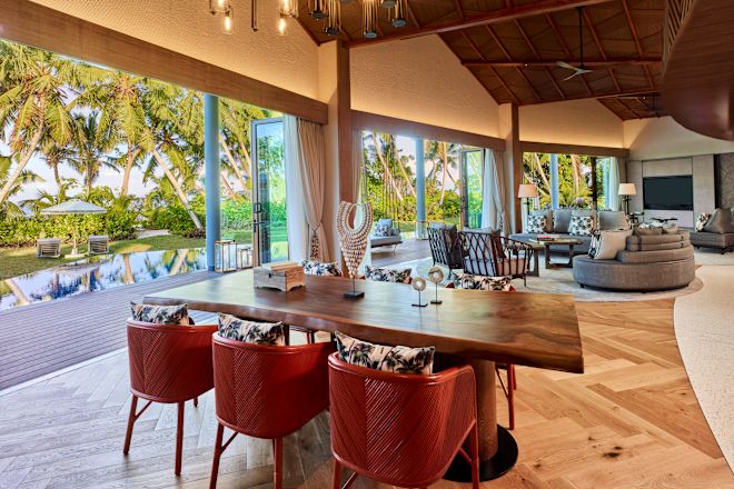 Wohnbereich der Villa