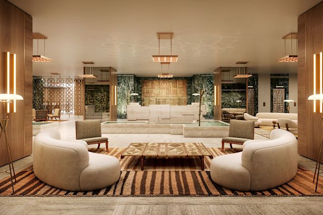 Sitzbereich der Lobby