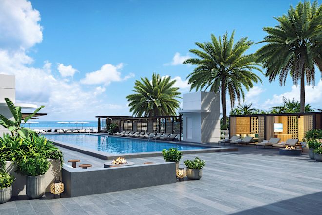 Rendering Kolam Renang produk akhir dapat bervariasi