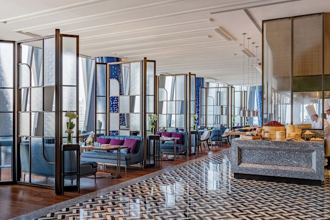 終日営業のブルー・ウィロー・レストラン