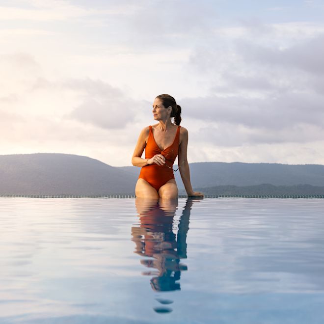 Guest Enjoying The Pool