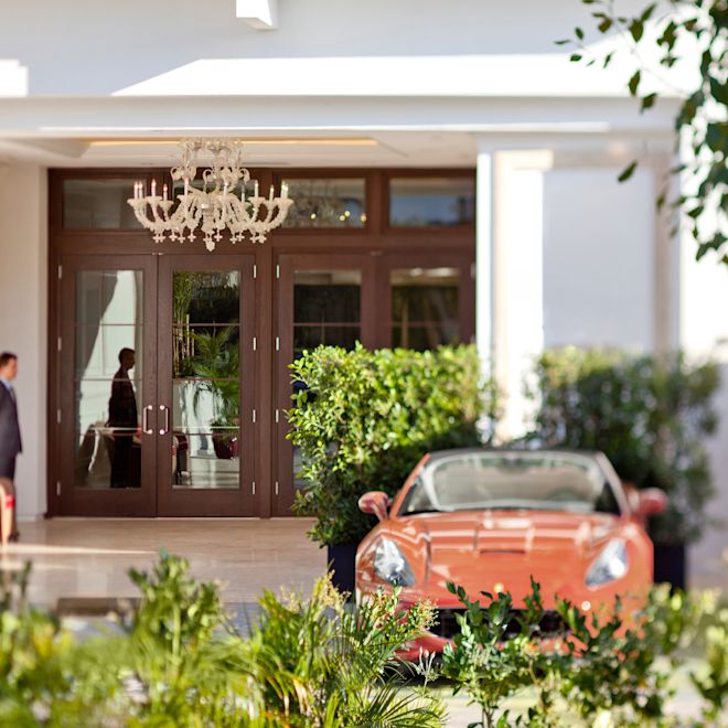 Cameo Beverly Hills hotel exterior and  concierge