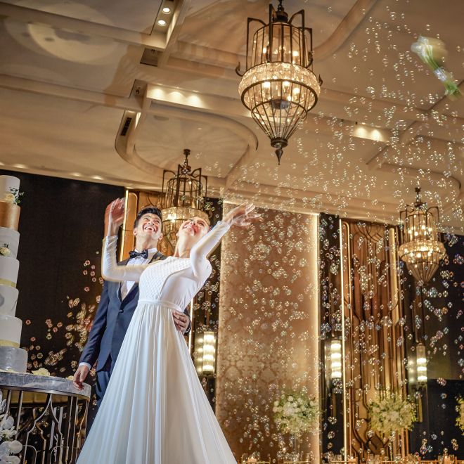 Wedding ceremony at Magnolia