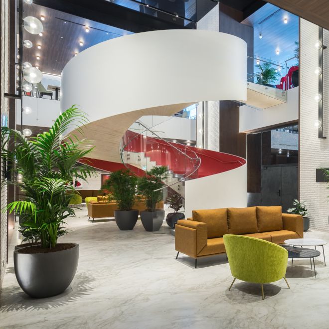 Vestíbulo del lobby