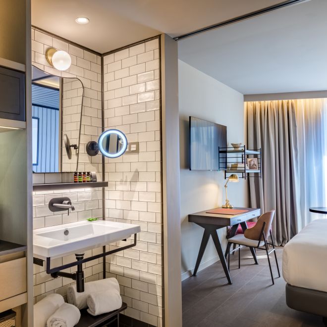 Habitación con cama King