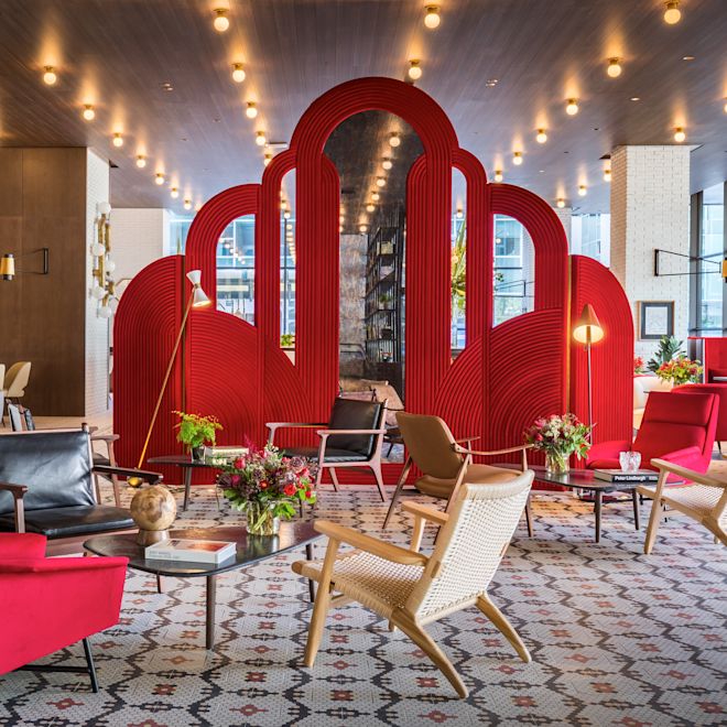 Sala de estar del lobby