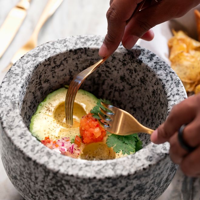 Ristorante GRETA OTO Hamburg, piatto esclusivo - guacamole