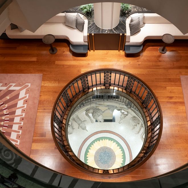 atrio della lobby, salotto