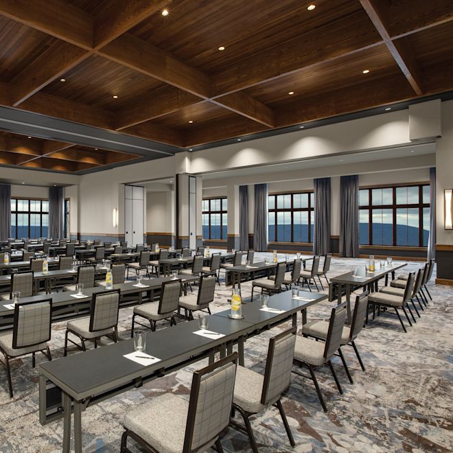 Cumberland Ballroom Setup Classroom Style