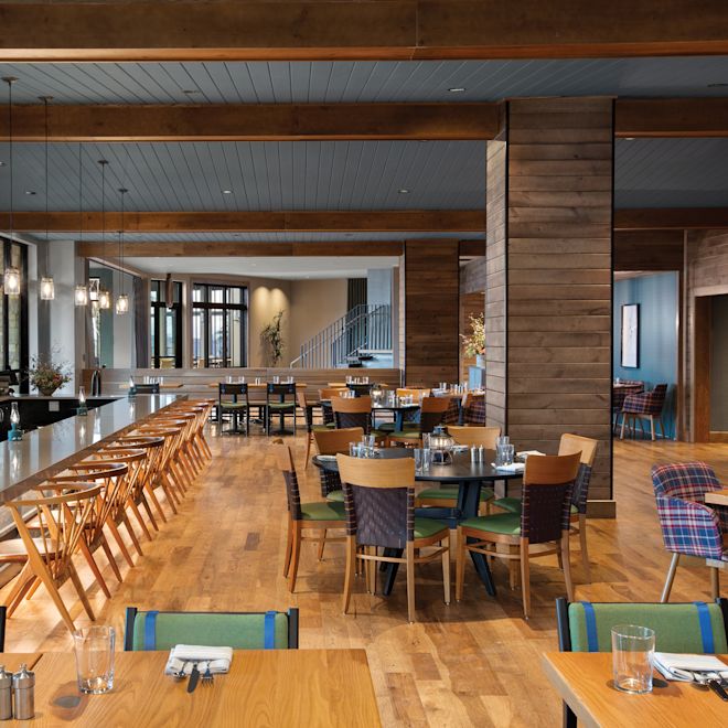 Bar and Dining Area at the Croft Restaurant